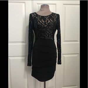 Sequin/lace Dress